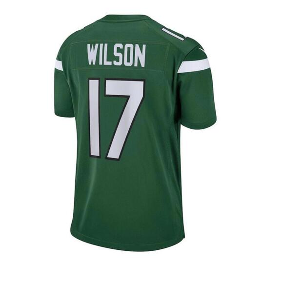 $130 Nike New York Jets Garrett Wilson #17 Jersey GREEN XXL On Field 67NM - Picture 3 of 3